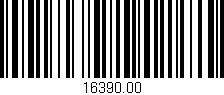 Código de barras (EAN, GTIN, SKU, ISBN): '16390.00'