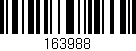 Código de barras (EAN, GTIN, SKU, ISBN): '163988'