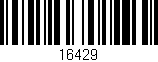 Código de barras (EAN, GTIN, SKU, ISBN): '16429'