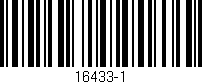 Código de barras (EAN, GTIN, SKU, ISBN): '16433-1'