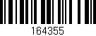 Código de barras (EAN, GTIN, SKU, ISBN): '164355'