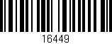 Código de barras (EAN, GTIN, SKU, ISBN): '16449'