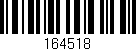 Código de barras (EAN, GTIN, SKU, ISBN): '164518'