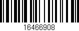 Código de barras (EAN, GTIN, SKU, ISBN): '16466908'
