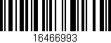 Código de barras (EAN, GTIN, SKU, ISBN): '16466993'