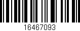 Código de barras (EAN, GTIN, SKU, ISBN): '16467093'
