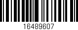 Código de barras (EAN, GTIN, SKU, ISBN): '16489607'