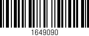Código de barras (EAN, GTIN, SKU, ISBN): '1649090'