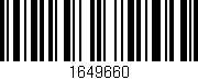 Código de barras (EAN, GTIN, SKU, ISBN): '1649660'