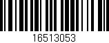 Código de barras (EAN, GTIN, SKU, ISBN): '16513053'