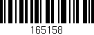 Código de barras (EAN, GTIN, SKU, ISBN): '165158'
