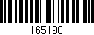 Código de barras (EAN, GTIN, SKU, ISBN): '165198'