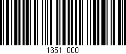 Código de barras (EAN, GTIN, SKU, ISBN): '1651/000'