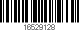 Código de barras (EAN, GTIN, SKU, ISBN): '16529128'