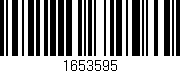 Código de barras (EAN, GTIN, SKU, ISBN): '1653595'