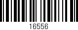 Código de barras (EAN, GTIN, SKU, ISBN): '16556'