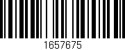 Código de barras (EAN, GTIN, SKU, ISBN): '1657675'