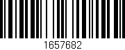 Código de barras (EAN, GTIN, SKU, ISBN): '1657682'