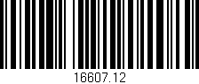 Código de barras (EAN, GTIN, SKU, ISBN): '16607.12'