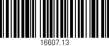 Código de barras (EAN, GTIN, SKU, ISBN): '16607.13'