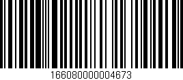 Código de barras (EAN, GTIN, SKU, ISBN): '166080000004673'