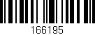 Código de barras (EAN, GTIN, SKU, ISBN): '166195'