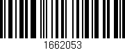 Código de barras (EAN, GTIN, SKU, ISBN): '1662053'