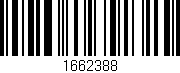 Código de barras (EAN, GTIN, SKU, ISBN): '1662388'