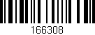 Código de barras (EAN, GTIN, SKU, ISBN): '166308'
