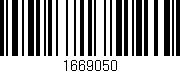 Código de barras (EAN, GTIN, SKU, ISBN): '1669050'