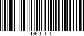 Código de barras (EAN, GTIN, SKU, ISBN): '166_0_0_U'