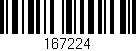 Código de barras (EAN, GTIN, SKU, ISBN): '167224'