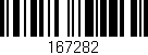 Código de barras (EAN, GTIN, SKU, ISBN): '167282'