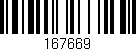 Código de barras (EAN, GTIN, SKU, ISBN): '167669'