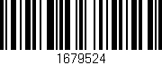 Código de barras (EAN, GTIN, SKU, ISBN): '1679524'