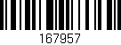 Código de barras (EAN, GTIN, SKU, ISBN): '167957'