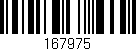 Código de barras (EAN, GTIN, SKU, ISBN): '167975'