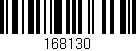 Código de barras (EAN, GTIN, SKU, ISBN): '168130'