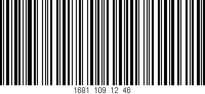 Código de barras (EAN, GTIN, SKU, ISBN): '1681_109_12_46'
