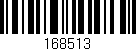 Código de barras (EAN, GTIN, SKU, ISBN): '168513'