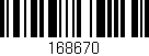 Código de barras (EAN, GTIN, SKU, ISBN): '168670'