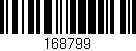Código de barras (EAN, GTIN, SKU, ISBN): '168799'
