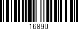 Código de barras (EAN, GTIN, SKU, ISBN): '16890'