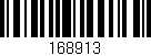 Código de barras (EAN, GTIN, SKU, ISBN): '168913'