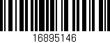 Código de barras (EAN, GTIN, SKU, ISBN): '16895146'