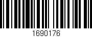 Código de barras (EAN, GTIN, SKU, ISBN): '1690176'