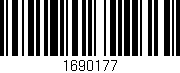 Código de barras (EAN, GTIN, SKU, ISBN): '1690177'