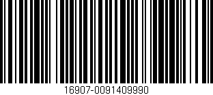 Código de barras (EAN, GTIN, SKU, ISBN): '16907-0091409990'