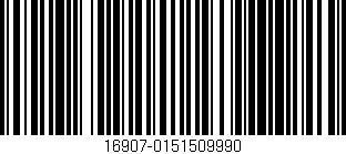 Código de barras (EAN, GTIN, SKU, ISBN): '16907-0151509990'