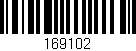 Código de barras (EAN, GTIN, SKU, ISBN): '169102'
